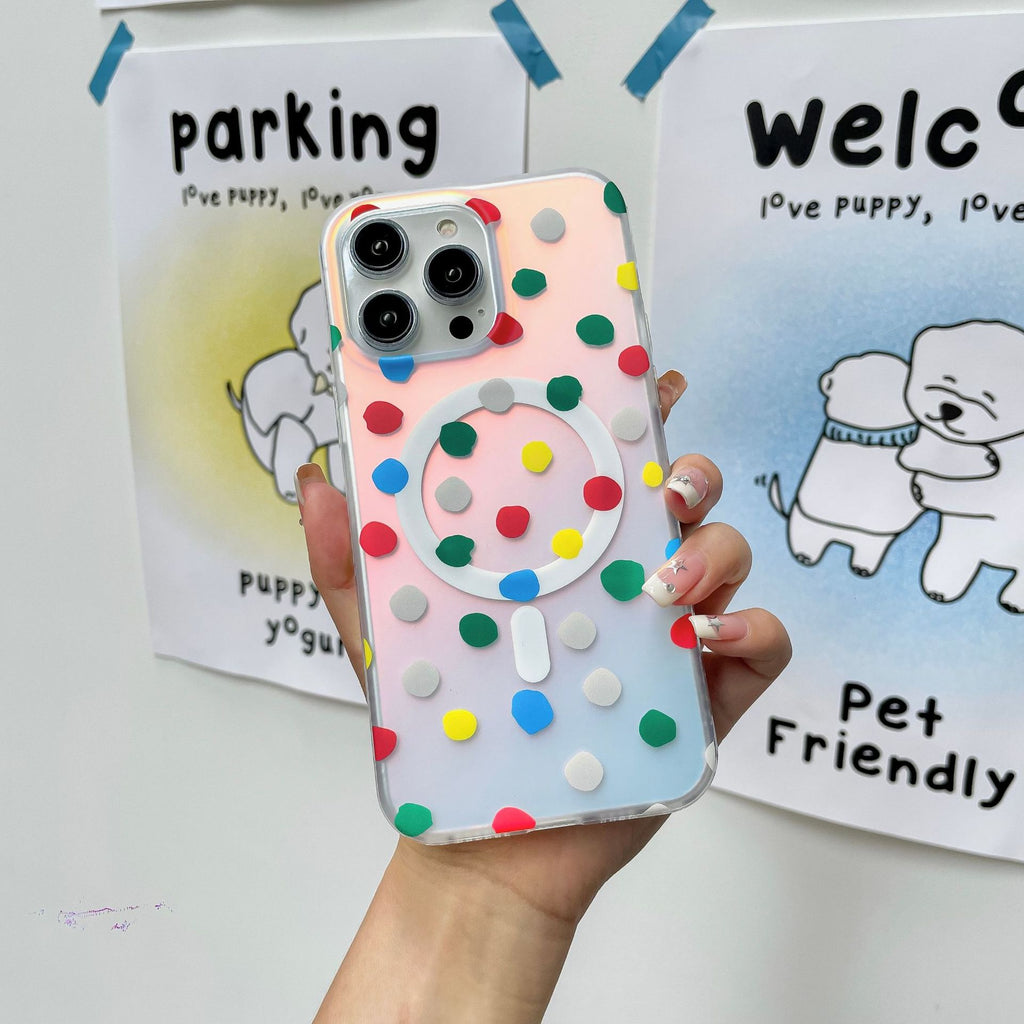 Magnetic Wave Phone Case for Stylish Everyday Protection – HIRAN SHOP